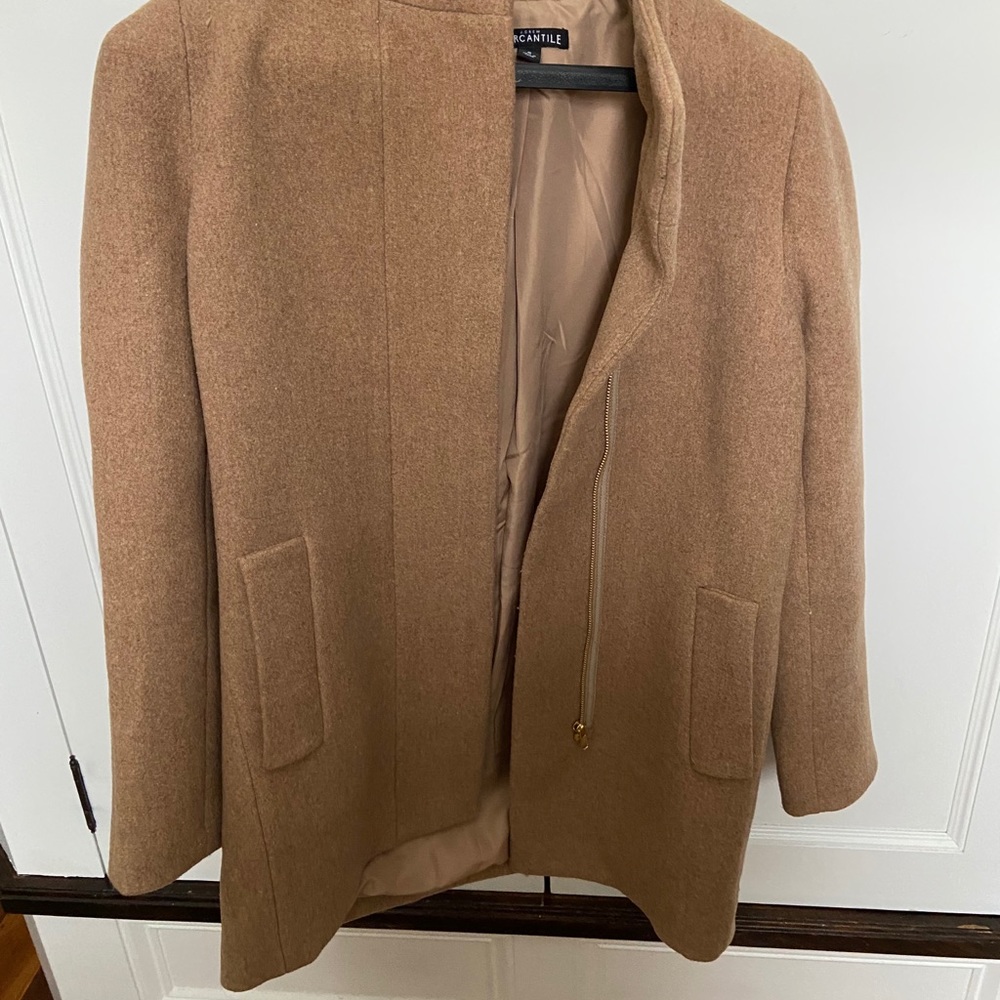 J crew camel coat